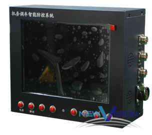 Locomotive video monitoring and maintenance shunting car control all-in-one system